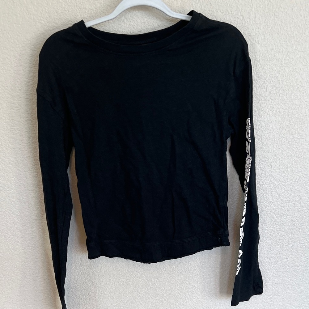 Santa Cruz Skateboards Black Long Sleeve Women's Tee